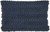 Dark Blue Pom-Pom Detailed Lumbar Pillow