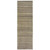 3’ x 8’ Two-toned Brown and Beige Indoor Runner Rug