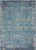 4’ x 6’ Blue Distressed Medallion Area Rug