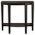 11.75" x 36" x 32.5" Cappuccino Finish Accent Table