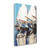 18" Fun and Vibrant Sailboats Giclee Wrap Canvas Wall Art