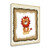 Safari Lion Wrapped Canvas Print Living Room Wall Art