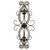 Fleur-de-lis Spiral Wall Decor