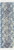 5'x8' Grey Ivory Machine Woven Space Dyed Geometric Indoor Area Rug