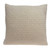 20" x 7" x 20" Elegant Transitional Tan Accent Pillow Cover With Down Insert
