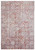8' X 10' Pink Ivory And Gray Abstract Stain Resistant Area Rug