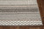 8' Taupe Machine Woven UV Treated Tribal Indoor Outdoor Runner Rug