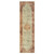 2’x8’ Ivory and Pink Medallion Runner Rug
