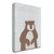 Brown Bear Wrapped Canvas Print Wall Art