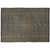 4’ x 6’ Black Distressed Tribal Area Rug