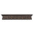 Rustic Black Wash Wood Eight Hook Hanging Coat Rack