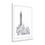 Empire State 1 Wrapped Canvas Print Living Room Wall Art