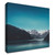 "Turquoise Mountain Lake" Wrapped Canvas Print Wall Art
