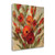 Crimson Blooms I Wrapped Canvas Print Living Room Wall Art