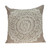 20" x 7" x 20" Traditional Tan Pillow Cover With Down Insert