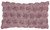 Tea Pink Embossed Rose Lumbar Pillow