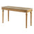 22" X 57" X 37" Marble Antique Gold Wood Sofa Table