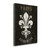 Refurbished Fleur De Lis 4 Wrapped Canvas Print Living Room Wall Art