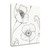 Blossom Sketches I Wrapped Canvas Print Living Room Wall Art