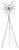 Chrome Neutron Floor Lamp