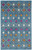 2’ x 3’ Blue Jewels Geometric Scatter Rug