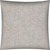 17" X 17" Taupe And Taupe Zippered Solid Color Throw Indoor Outdoor Pillow Cover