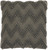 Dark Gray Chevron Detail Throw Pillow