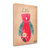 Hello Owl 3 Wrapped Canvas Print Living Room Wall Art