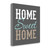 Home Sweet Home 2 Wrapped Canvas Print Living Room Wall Art