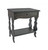 14 X 28 X 29 Black 1 Drawer Vintage Wooden - Accent Table