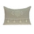 20" x 6" x 14" Transitional Beige Pillow Cover With Down Insert