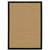 9’x13’ Beige and Black Plain Indoor Outdoor Area Rug