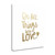 Do All Things With Love 2 Wrapped Canvas Print Living Room Wall Art