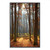 Autumn Forest 9 Black Wrapped Canvas Print Wall Art