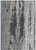 10' X 13' Gray And Black Abstract Stain Resistant Area Rug