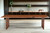 108" Brown Solid Wood Double Pedestal Base Dining Table