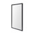 Rectangle Black Accent Mirror With Oxidized Finish Frame