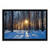 Sunset Starburst 10 Black Picture Frame Print Wall Art