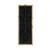 Distressed Gray Metal Embossed Wood Wall Decor