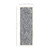 Distressed Gray Metal Embossed Wood Wall Decor