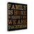 Family 7 Wrapped Canvas Print Living Room Wall Art
