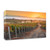 Vineyard Sunrise Wrapped Canvas Print Wall Art