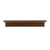 Rustic Mahogany Brown Wood Eight Hook Hanging Coat Rack
