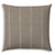 20" X 20" Taupe And White Zippered Polyester Polka Dots Throw Pillow Cover