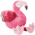18" X 26" Pink Novelty Handmade Polyester Throw Pillow