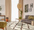 96" X 120" Cream or Gold Wool or Viscose Rug