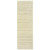 3’ x 8’ Two-toned Beige and GrayRunner Rug