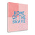 Home Of The Brave 12 Wrapped Canvas Print Living Room Wall Art