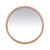 Minimalist Round Wooden Wall Mirror