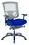 27.2" x 25.6" x 39.8" Blue Mesh/Fabric Chair